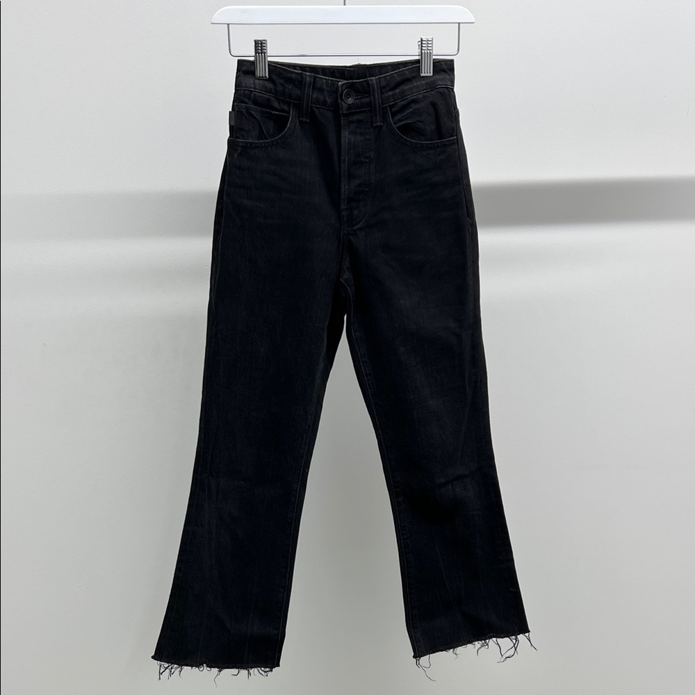 Helmut Lang Black Cropped Women's Jeans